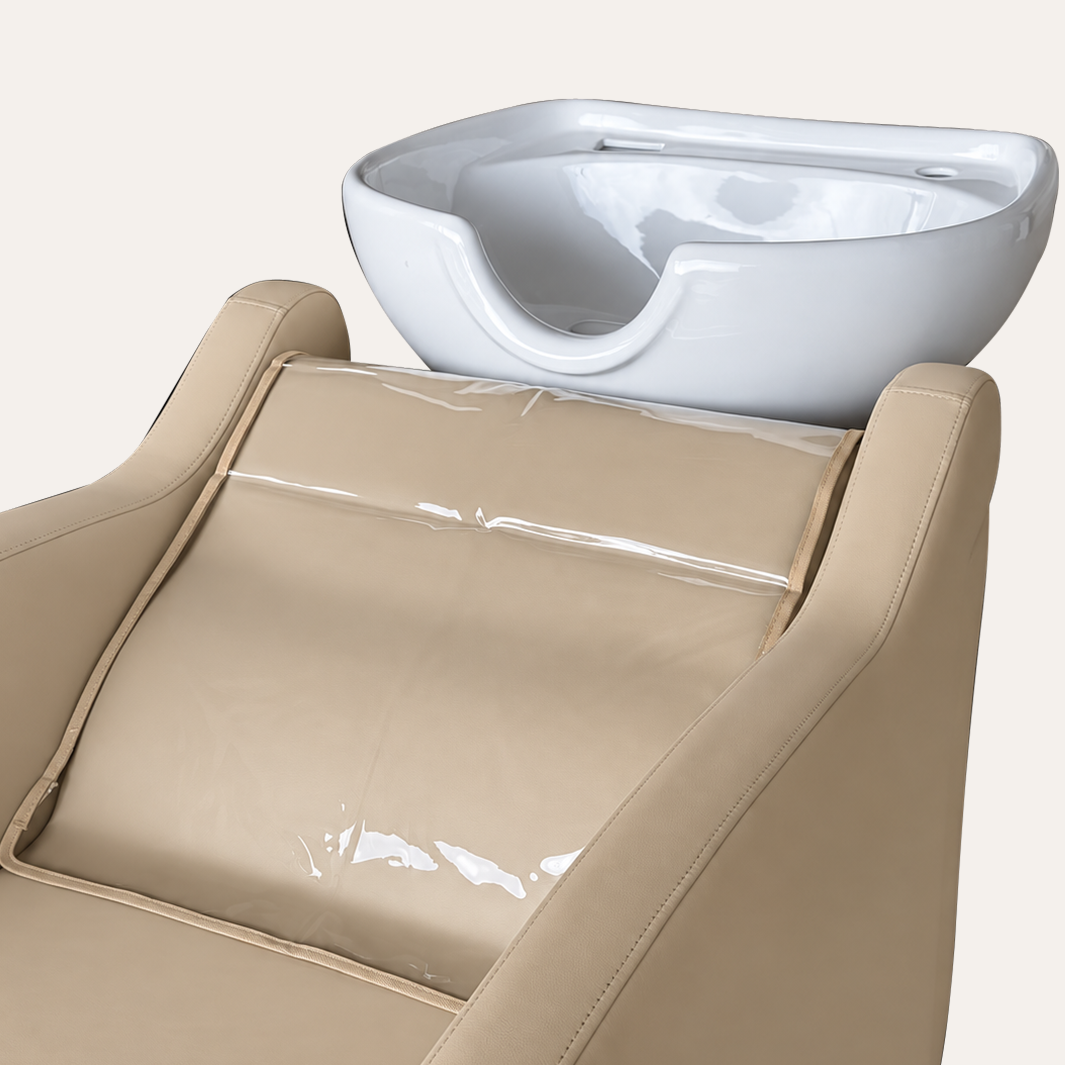 shampoo chair cover on Amare Shampoo Chair