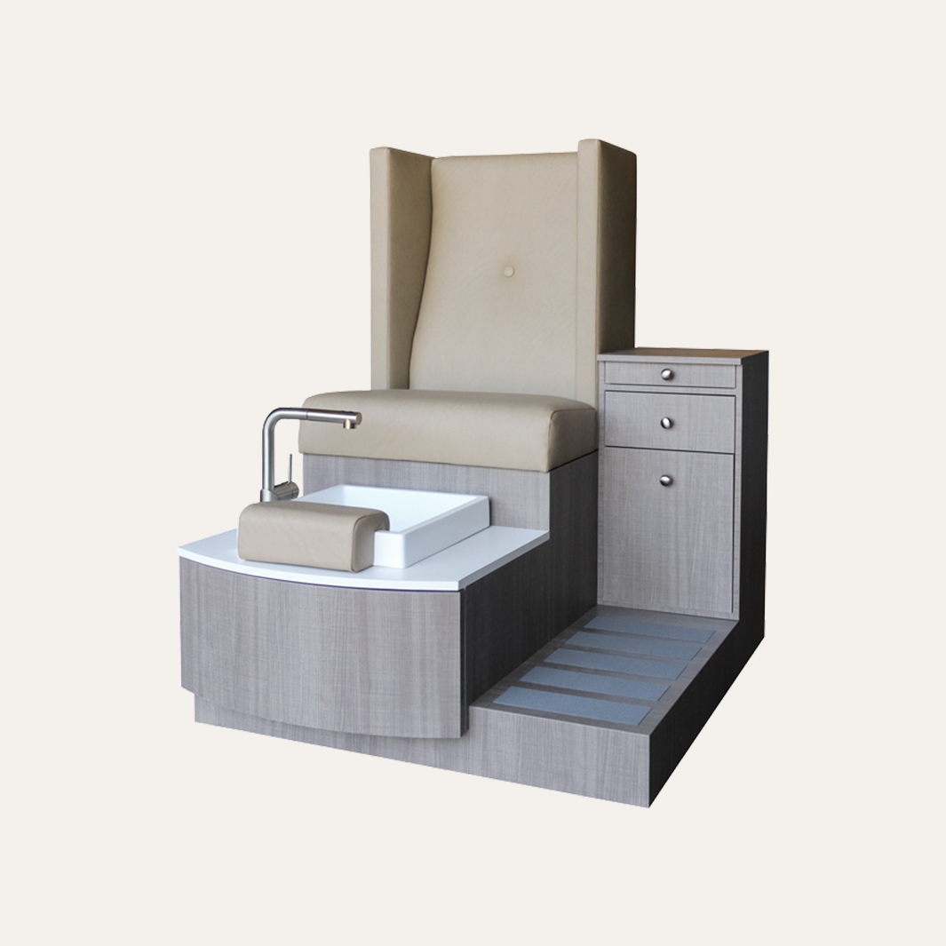 DesignX-Bella Spa Pedicure-Chair-with-Storage-Console-main