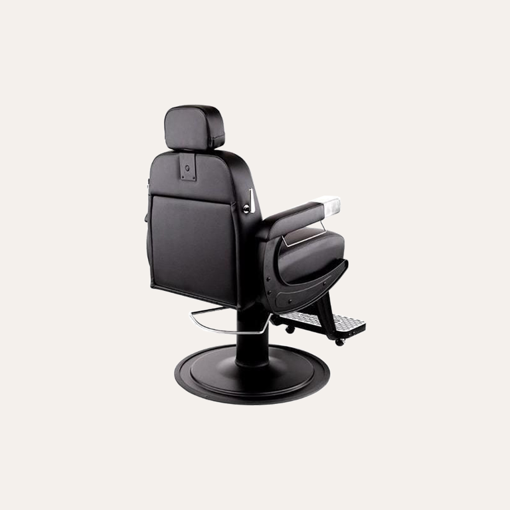 Blacked-Out Cobalt Omega Barber Chair - Keller International 