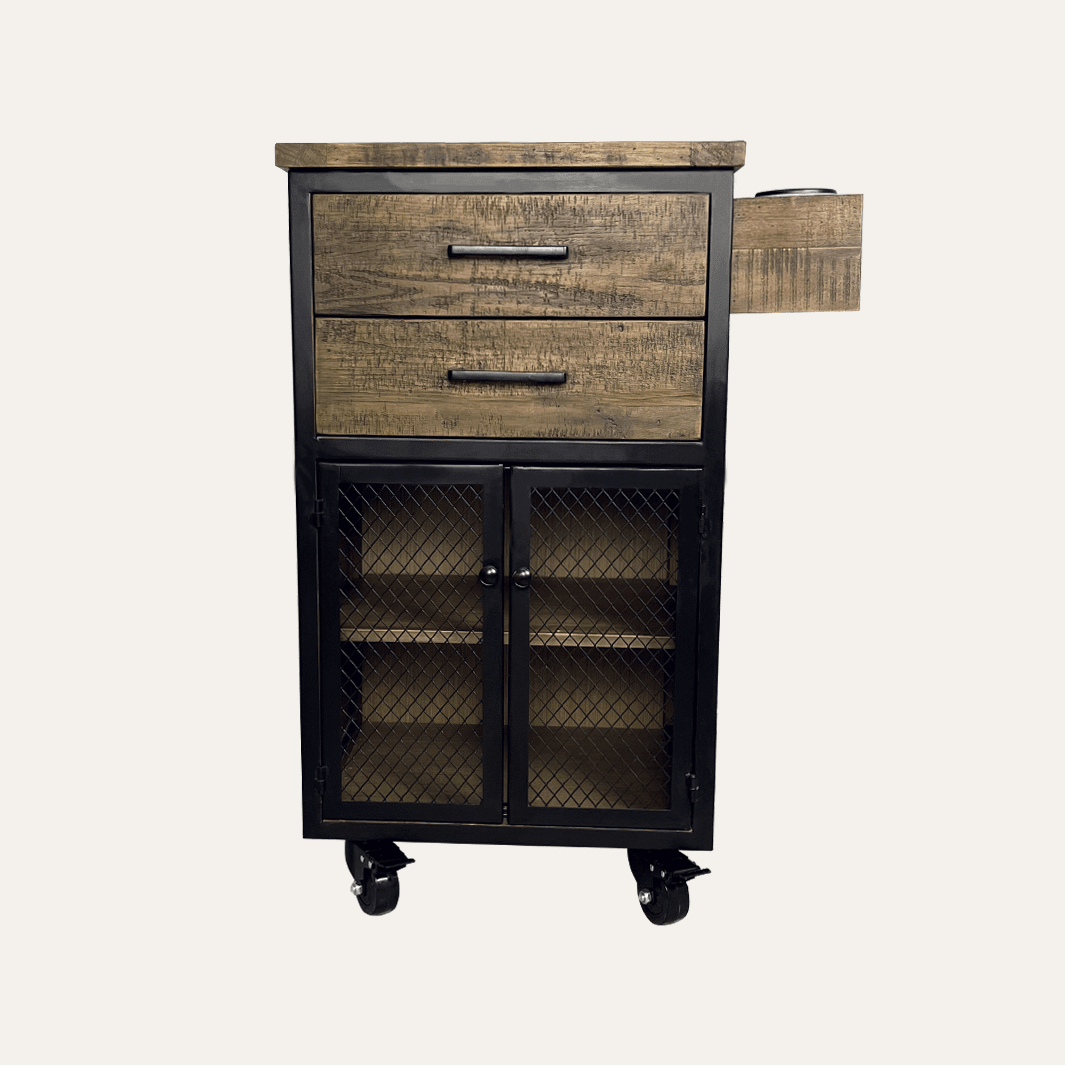 Sierra Reclaimed Station Stand - Keller International