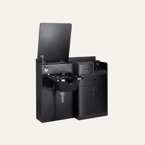 Refined Wet Booth Shampoo Area Keller International