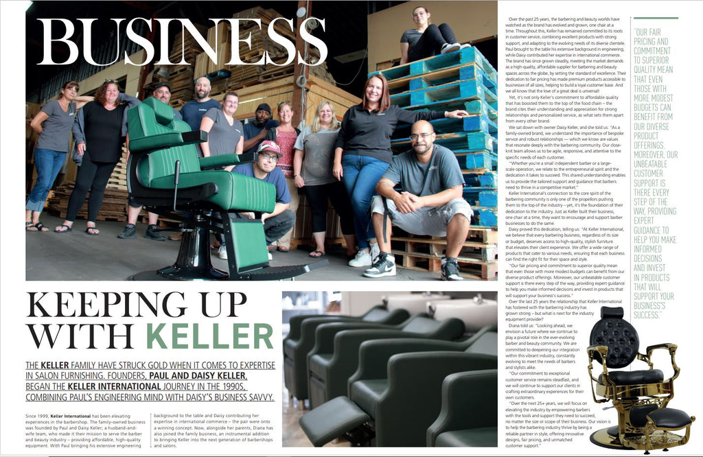 Barber EVO Behind the Brand: Keeping Up with Keller