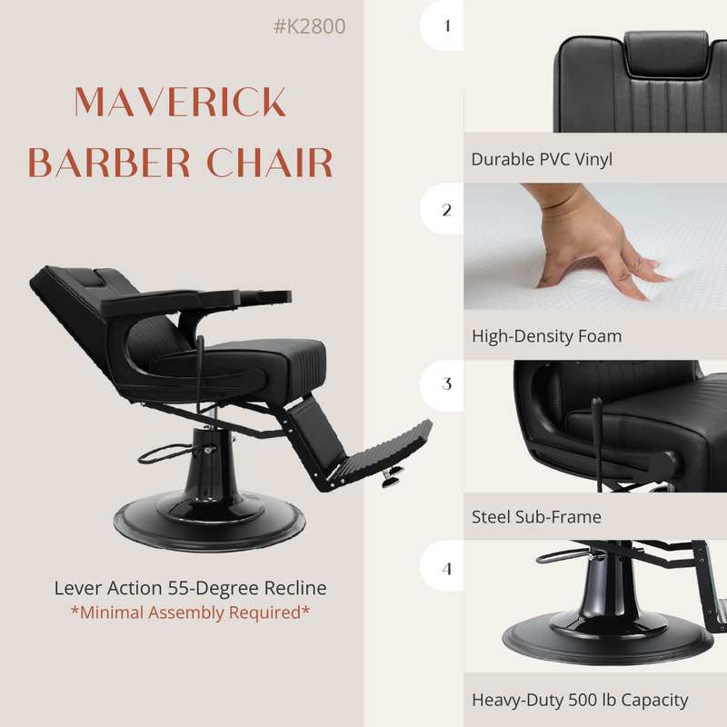 Maverick Barber Chair