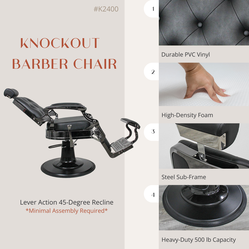 Knockout Barber Chair