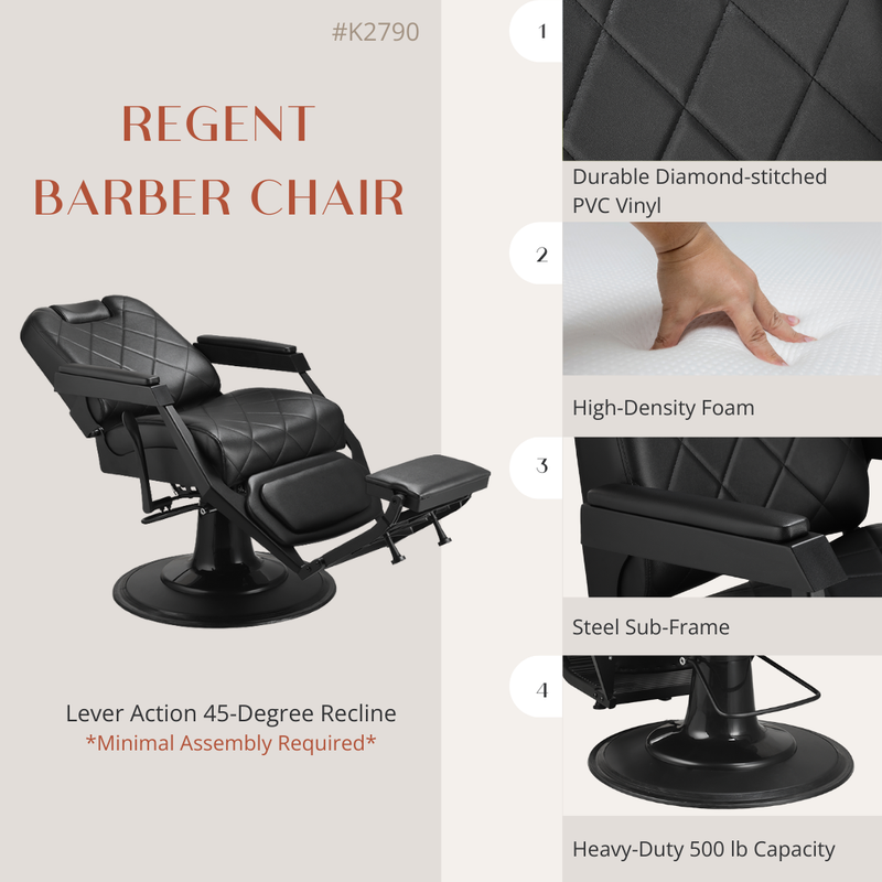 Regent Barber Chair