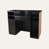 Noir Tambour Reception Desk