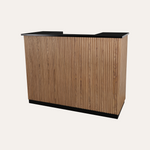 Noir Tambour Reception Desk