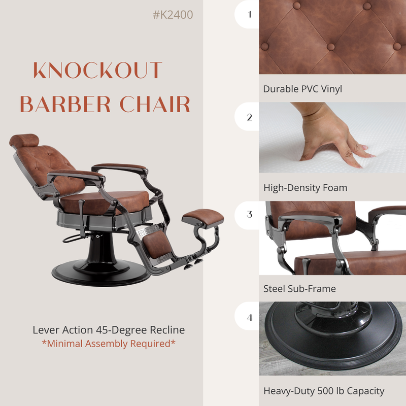 Knockout Barber Chair