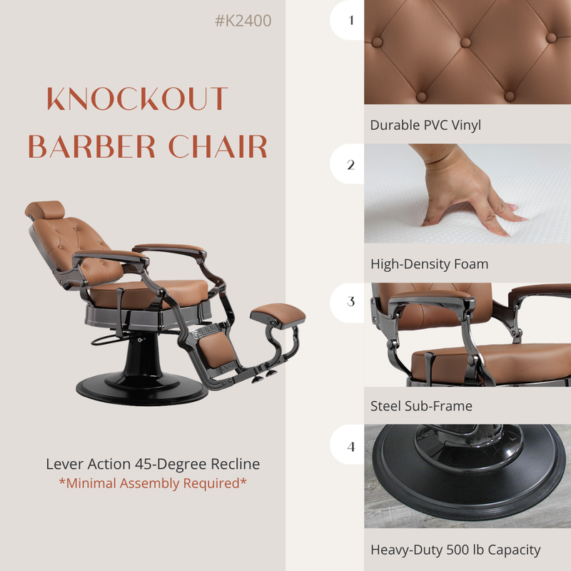 Knockout Barber Chair