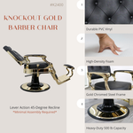 Toronto Gold Barber Chair