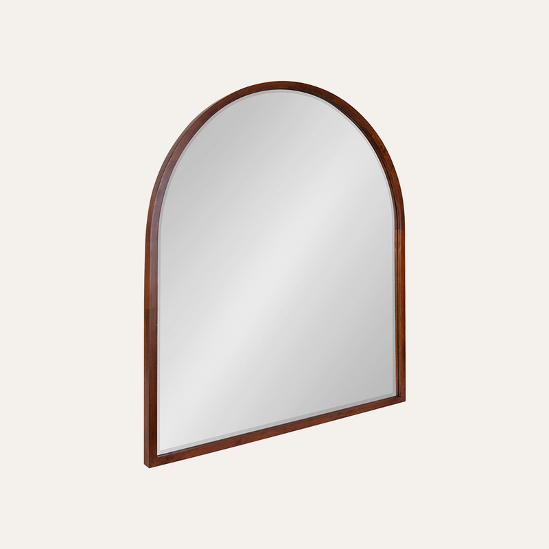 McLean Arch Wood Framed Wall Mirror