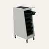 6-Drawer Metal Trolley