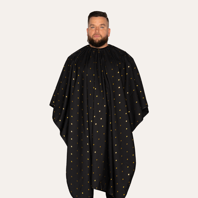 The Barber Cape - 24K Gold Collection
