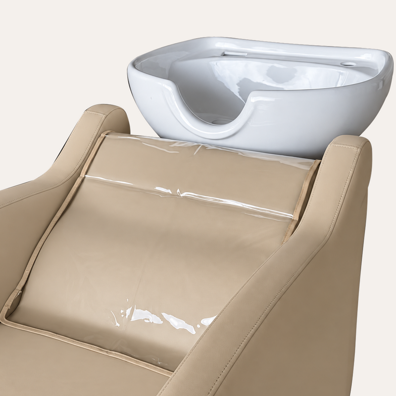 shampoo chair cover on Amare Shampoo Chair