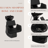 Illusion Shampoo Bowl and Chair