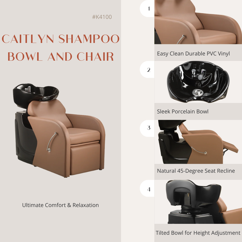 Caitlyn Shampoo Bowl and Chair