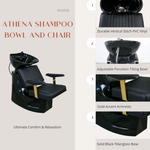 Athena Shampoo Bowl and Chair