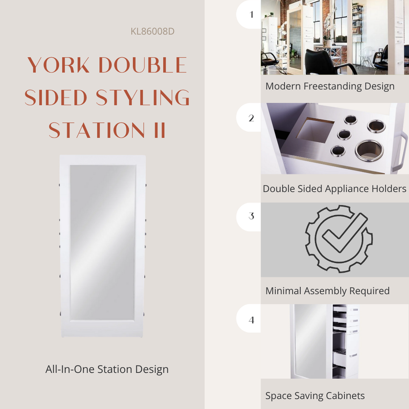 York Double Sided Styling Station II
