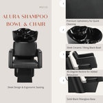 Alura Shampoo Bowl and Chair