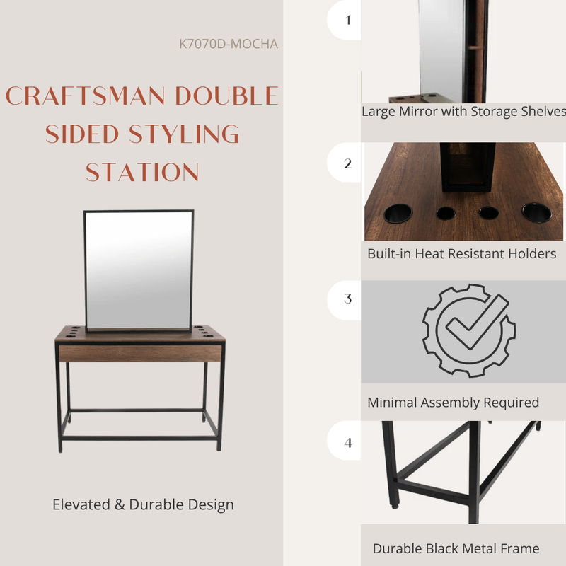 Craftsman Double Sided Styling Station