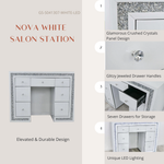 Nova White Salon Station
