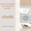 Nouveau Tambour Wall Mounted Station