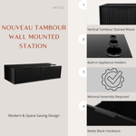 Nouveau Tambour Wall Mounted Station