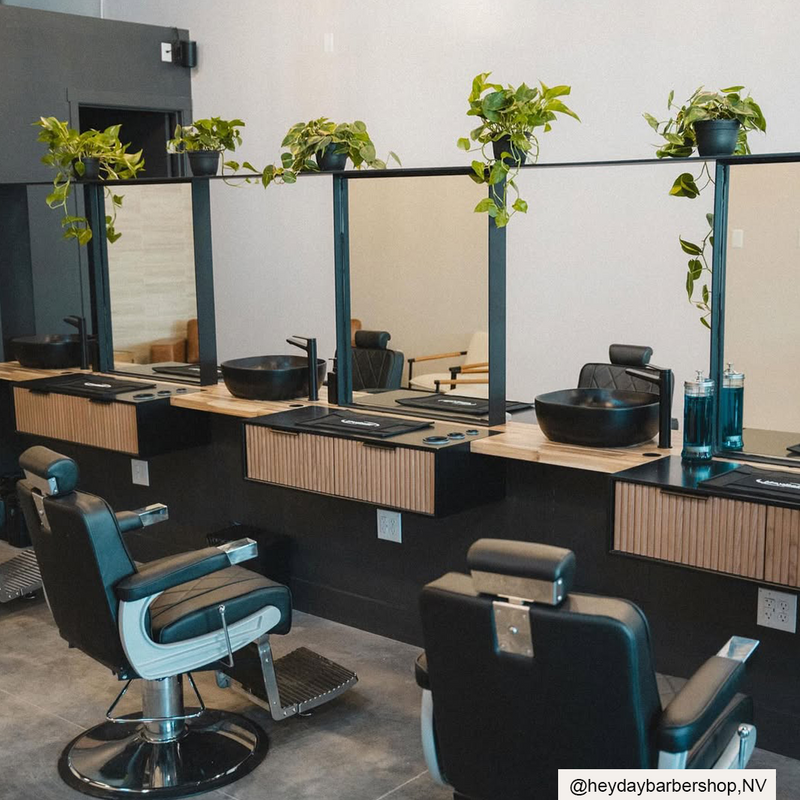 Noir Tambour Wall Mounted Station