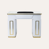 NAPA Manicure Table White/Gold