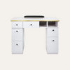 NAPA Manicure Table White/Gold