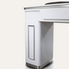 NAPA Manicure Table White/Silver