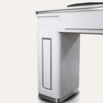 NAPA Manicure Table White/Silver