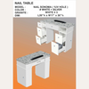 Sonoma Manicure Table