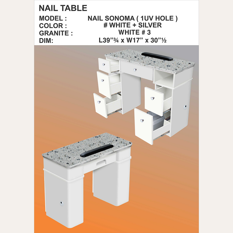 Sonoma Manicure Table