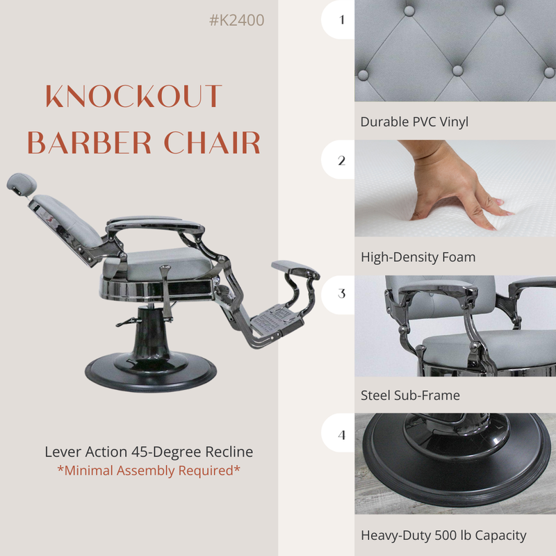 Knockout Barber Chair