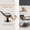 Toronto Rose Gold Barber Chair