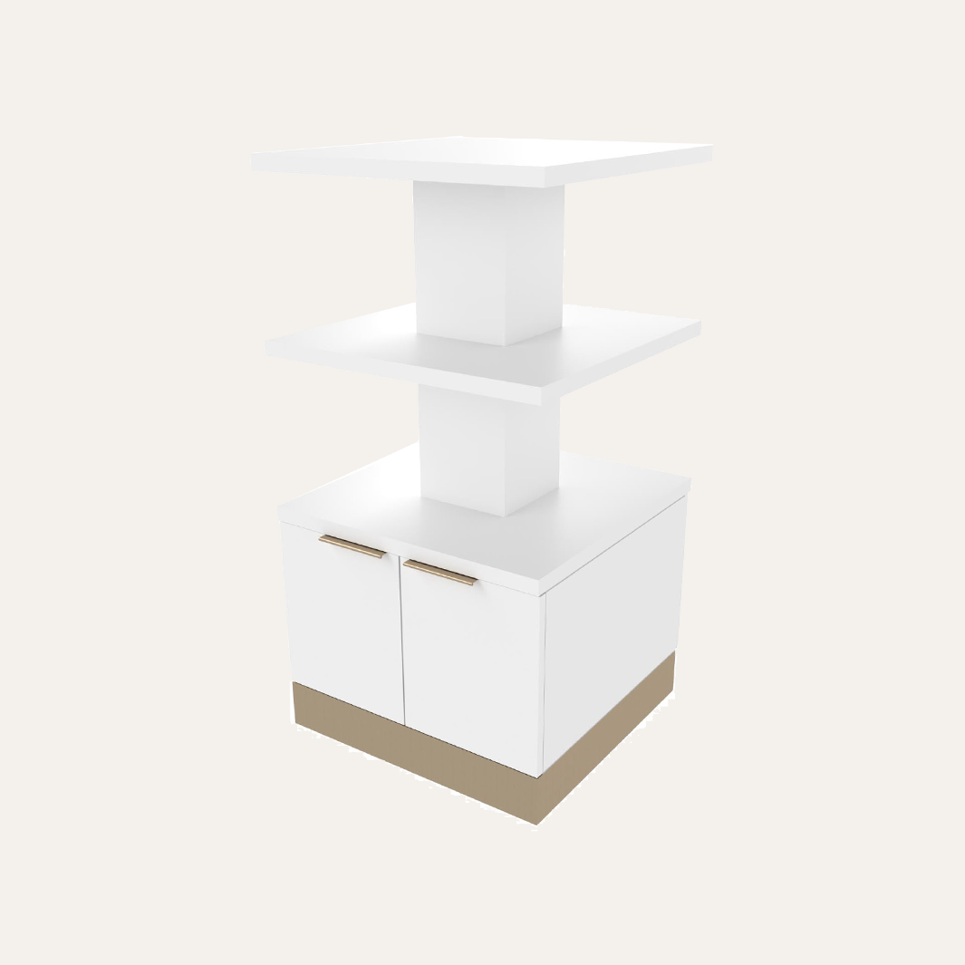Nico Stacked Retail with Accent Toe Kick