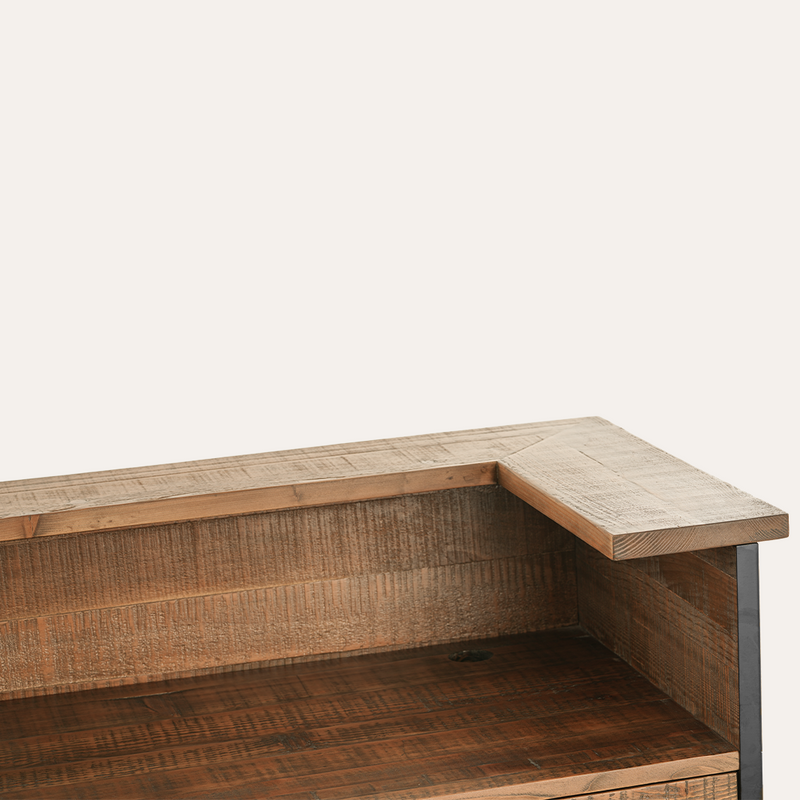 Sierra Reclaimed Reception Desk (Small)