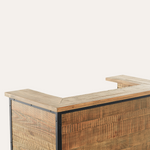 Sierra Reclaimed Reception Desk (Small)