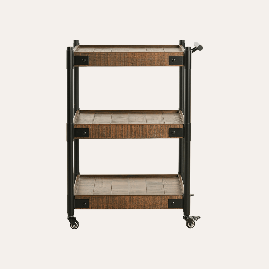Sierra Reclaimed Double Sided Styling Station - Salon Station | Keller