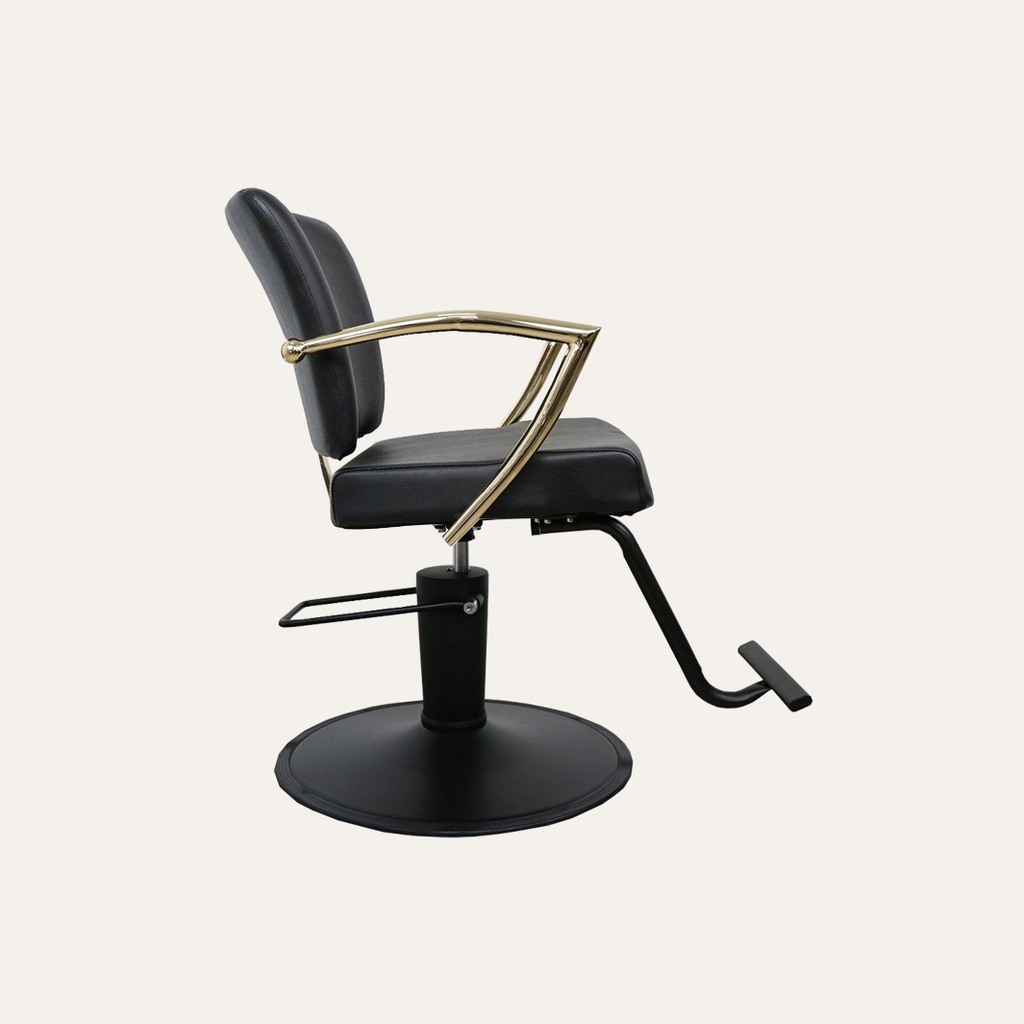 Manhattan Gold Salon Chair - Keller International 