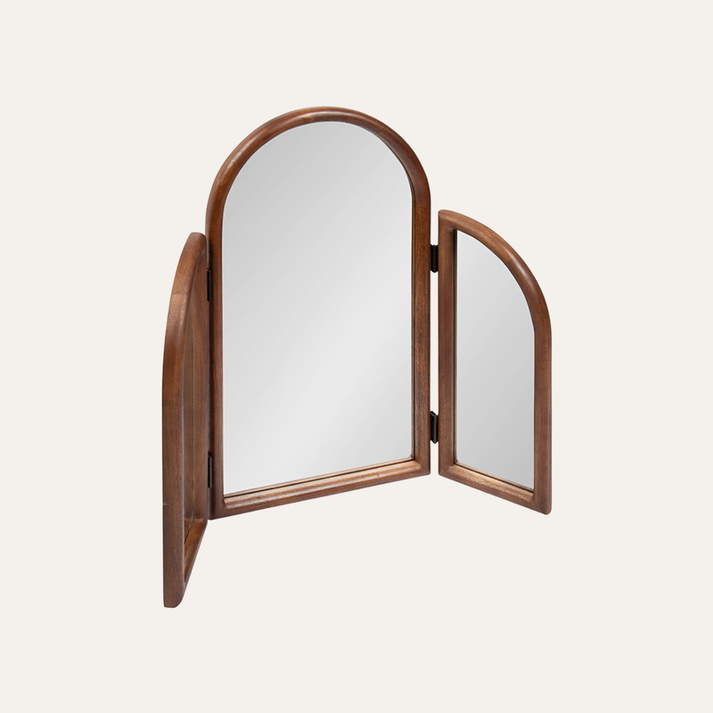 Amoli Tri Fold Mirror