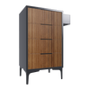 Noir Tambour Station Stand - 2pks