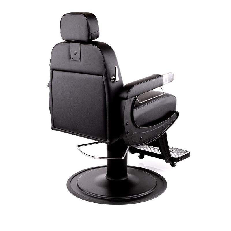 Blacked-Out Omega Barber Chair - Barber Chairs | Keller