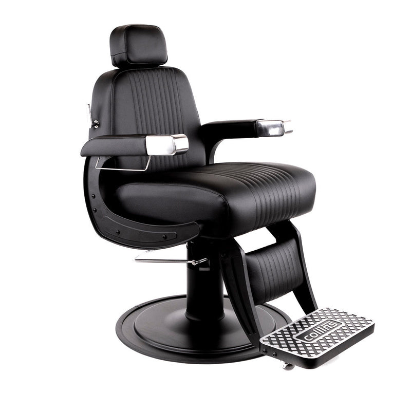 Blacked-Out Omega Barber Chair - Barber Chairs | Keller