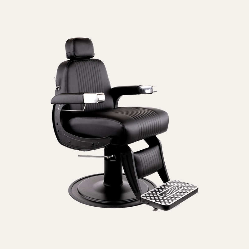 Collins Blacked-Out Cobalt Omega Barber Chair B270B