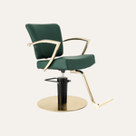 Manhattan Gold Salon Chair - Keller International 