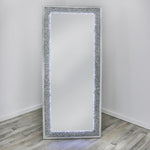 Krystal LED Full Length Floor Mirror