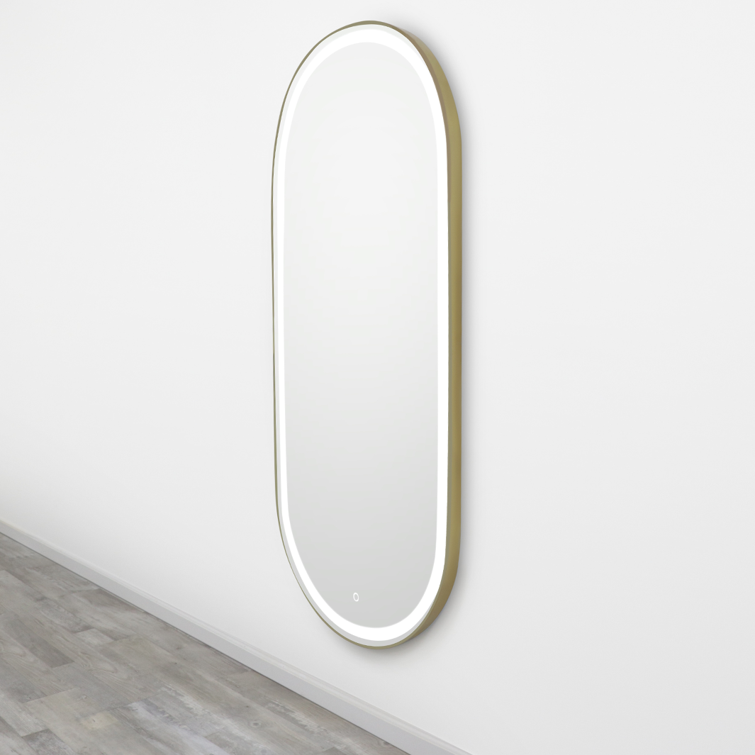 Lexi Oval LED Mirror LED Mirrors Keller