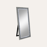Krystal LED Full Length Floor Mirror - Keller International 